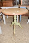 PAINTED PINE CIRCULAR TABLE, APPROX 76 CM DIAMETER