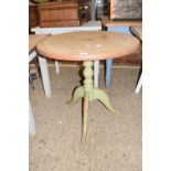 PAINTED PINE CIRCULAR TABLE, APPROX 76 CM DIAMETER