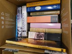 One box of books mixed to include London interest