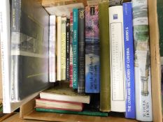 Two boxes of books topographical interest to include Norfolk, Suffolk and Cambridgeshire