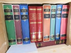 One box of books Folio Society and others