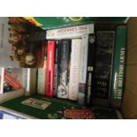 One box of books war interest to include the Boer War, Folio Society and various others