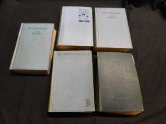 JOHN BUCHAN: 6 titles: GREENMANTLE, London, 1916, 1st edition, original blind stamped cloth, spine