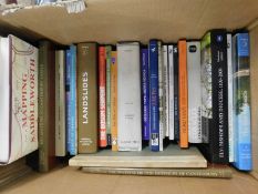 Two boxes of mixed books to include topographical, historical and other interests