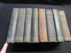 S R CROCKETT: 8 titles: THE MOSS TROOPERS, 1912 1st edition, THE FIRE BRAND, 1901 1st edition, THE