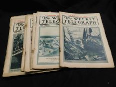 EDGAR WALLACE: CHARLES PEACE, IN "THE WEEKLY TELEGRAPH", 1931, Nos 3592-3609, complete story, folio,