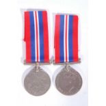 Two named South African 1939-45 medals to J W Bergh P5375 and 1256320 G Gower