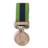 George V Indian general service medal - North West frontier 1930-1931 8150 Sep Basakha Singh 5-12