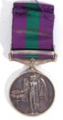 George VI GSM with Malaya clasp named to 4041917 LAC R J Clark RAF