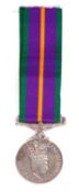 Queen ERII Accumulated Campaign Service medal in case - to CPL Gl Brackley RGJ, 25078869