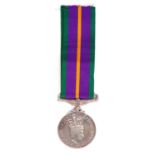 Queen ERII Accumulated Campaign Service medal in case - to CPL Gl Brackley RGJ, 25078869