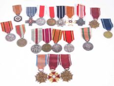 A large quantity of 20th Century military medals, decorations and awards. To include 2 x