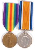 WWI British medal pair, war medal, victory medal to 81543 1 AM M Tripp RAF