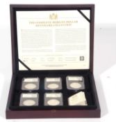 USA " The complete Morgan dollar mintmark collection" issued by coinpont comprising five Morgan