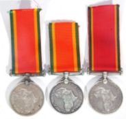 WWII South African Service Medal to C165972 V Kok, W306174 M J C Janse van Rensburg and N5593 P H
