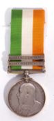 Edward VII Kings South Africa medal - South Africa 1901-1902 clasps