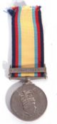 Queen ERII Gulf War 90-91 medal with 16 Jan to 28 Feb 1991 to 24756621 Fusilier DJ Dunn, Royal