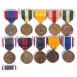 Quantity of American Commemorative medals