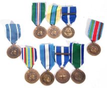 9 x UN medals to include: UN Cyprus UNFICYP, Croatia UNCRO, Somalia, Congo ONUC, Middle East