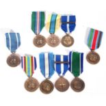 9 x UN medals to include: UN Cyprus UNFICYP, Croatia UNCRO, Somalia, Congo ONUC, Middle East