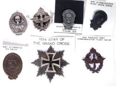 Quantity of possibly reproduction WWI German and Prussian Awards to include: WWI Sturmbann 106,