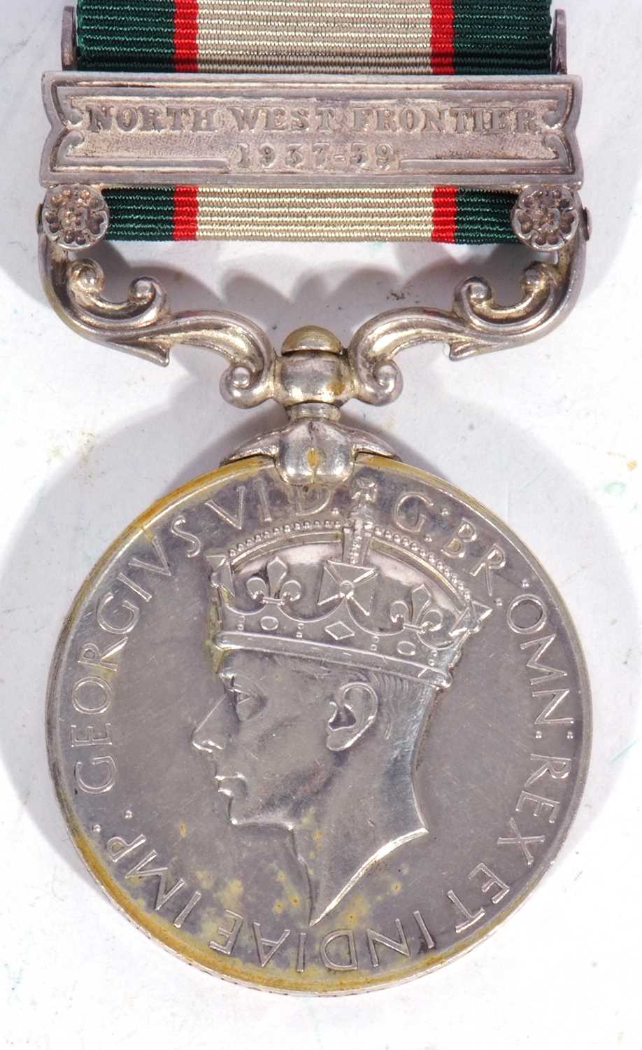 George VI India General Service Medal 1936-39 named to 64W-Carr Jahan DAD 5-13 FFRIF - Image 2 of 5