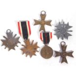 Quantity of 6 war merit medals, Third Reich