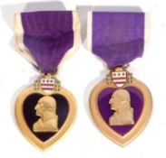 2 x Purple Hearts