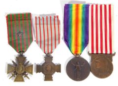 Third Reich German war merit cross 1939 with further 1939 Third Reich merit medal (a/f)