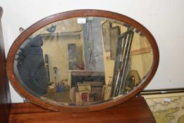 OVAL BEVELLED WALL MIRROR