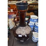LARGE WEST GERMAN POTTERY TABLE LAMP BASE