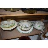 MIXED LOT: ASSORTED CERAMICS TO INCLUDE ROYAL DOULTON COUNTESS SERVING DISHES