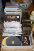 BOX OF VARIOUS ASSORTED CD'S, DVD'S ETC