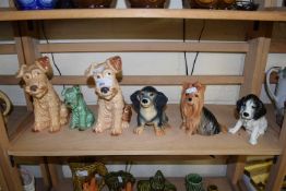 MIXED LOT: SYLVAC MODEL DOGS (6)