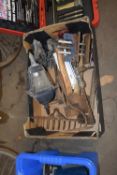 BOX OF VARIOUS ASSORTED TOOLS