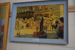 R T SYMONDS, BUSKERS ON THORPE STATION, OIL