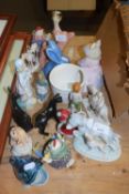 MIXED LOT: VARIOUS ASSORTED ANIMAL AND OTHER ORNAMENTS