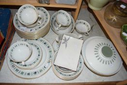 QUANTITY OF ROYAL DOULTON TAPESTRY TABLE WARES