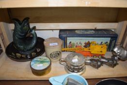 MIXED LOT: ASSORTED WARES TO INCLUDE A QUANTITY OF VARIOUS VINTAGE PHOTOGRAPHS AND POSTCARDS,