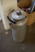 LARGE ALUMINIUM HOT WATER CONTAINER OR KETTLE