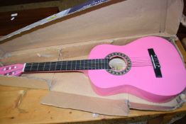 ELEVATION 36 INCH CLASSIC GUITAR IN PINK FINISH