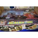 LARGE SCALEXTRIC POLE POSITION BOX WITH COMPLETE CONTENTS