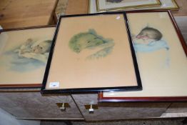 THREE COLOURED PRINTS AFTER BESSIE PEASE GUTMANN