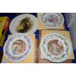 GROUP OF COLLECTORS PLATES, ROYAL DOULTON FROM THE BRAMBLY HEDGE SERIES