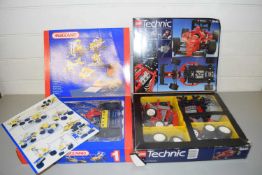 LEGO TECHNIC SET 8448 IN ORIGINAL BOX TOGETHER WITH A MECCANO NO 1 IN ORIGINAL BOX