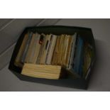 BOX OF VARIOUS VINTAGE POSTCARDS