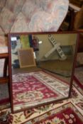 HARDWOOD FRAMED WALL MIRROR