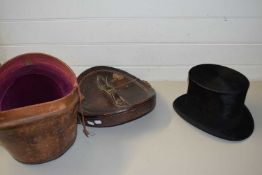 HAT BOX CONTAINING BOWLER HAT BY HENRY HEATH LTD, OXFORD STREET
