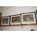 AFTER CECIL ALDIN, THREE COLOURED PRINTS, FRAMED AND GLAZED