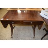 REPRODUCTION MAHOGANY SOFA TABLE